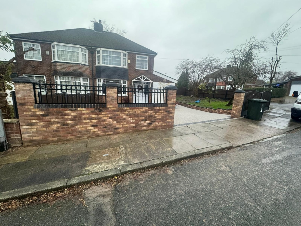 block paving driveway completed in Middleton