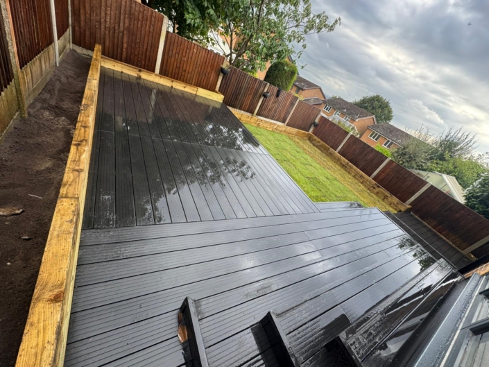 decking completed in Rochdale for a customer