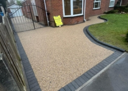 large resin driveway completed in Norden Rochdale