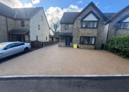 large resin driveway competed in Bury