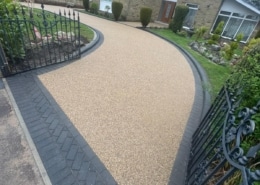 resin driveway completd in Bamford Rochdale by SL Paving & Landscapes