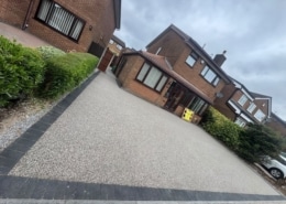 resin driveway completed in Oldham